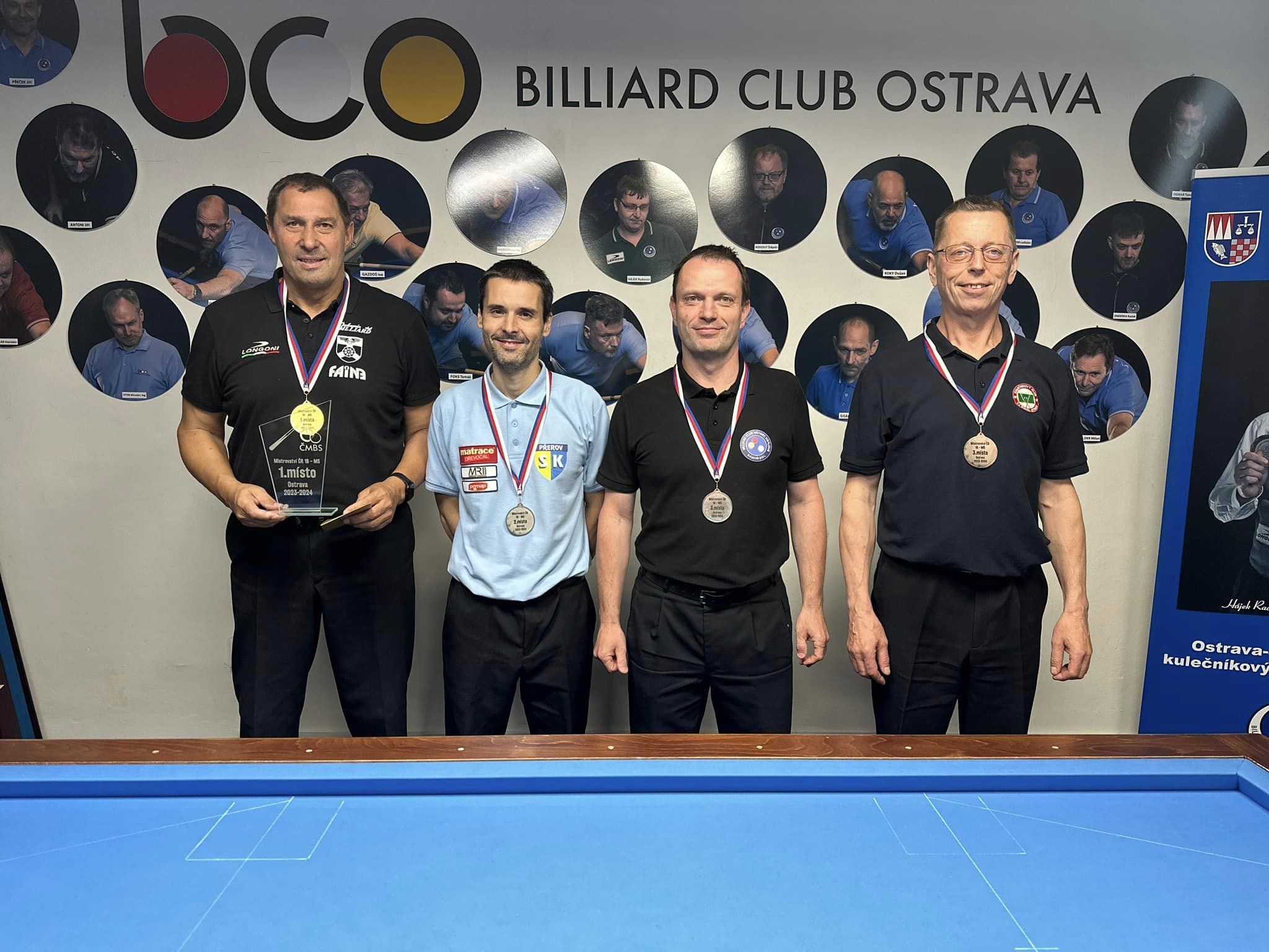 Milan Ráček potřetí mistrem v jednobandu na malém stole
