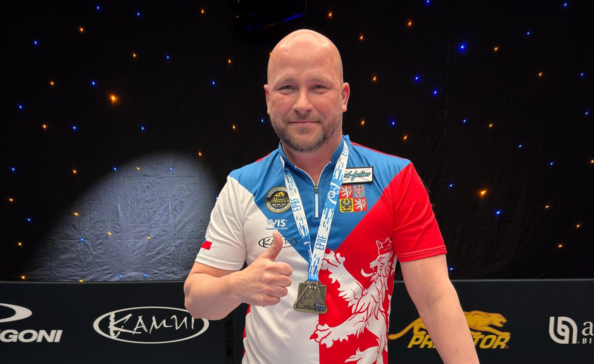 Hybler získal bronzovou medaili na ME