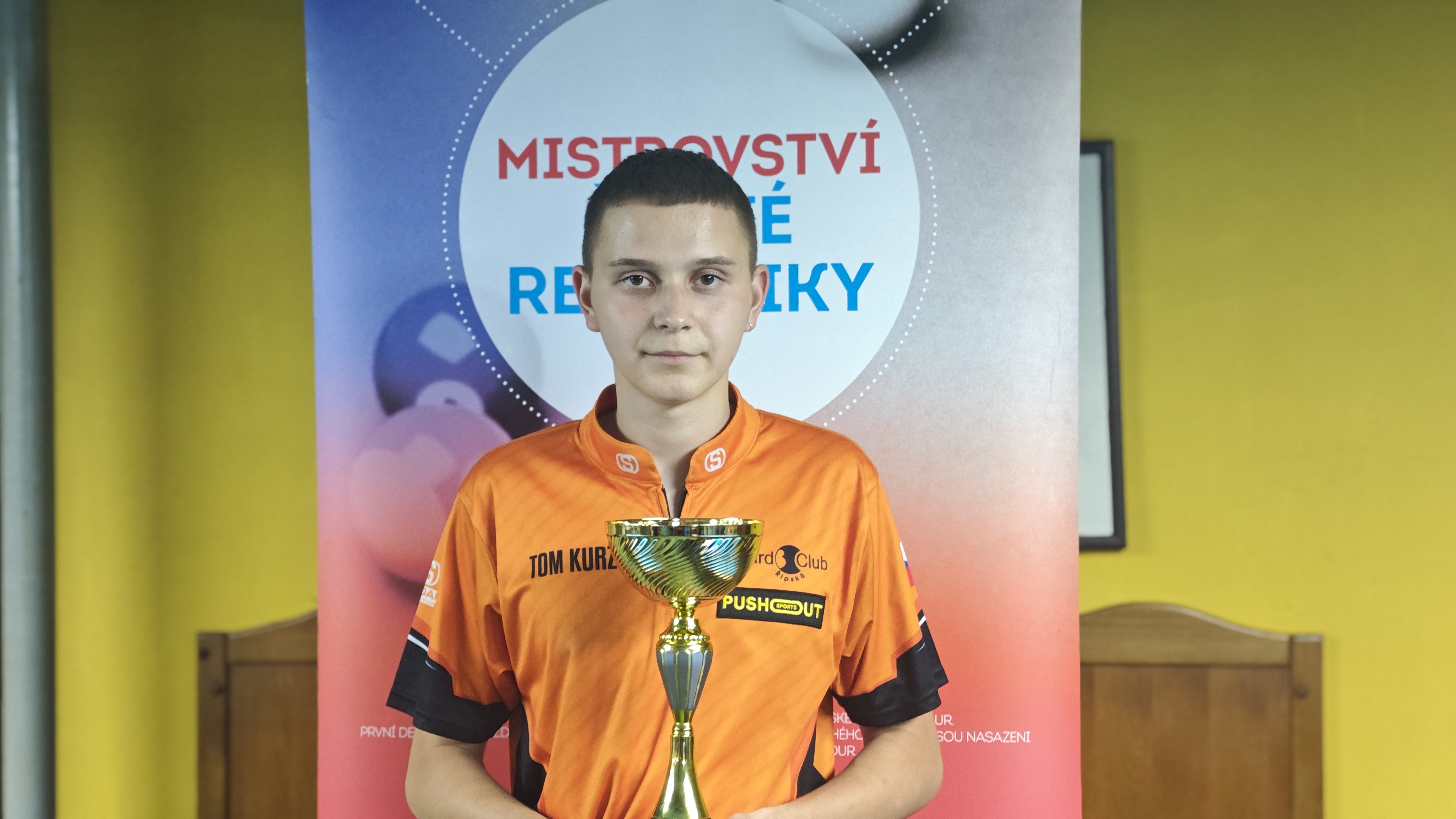 Mistrem ČR v 9 ball je Tom Kurz