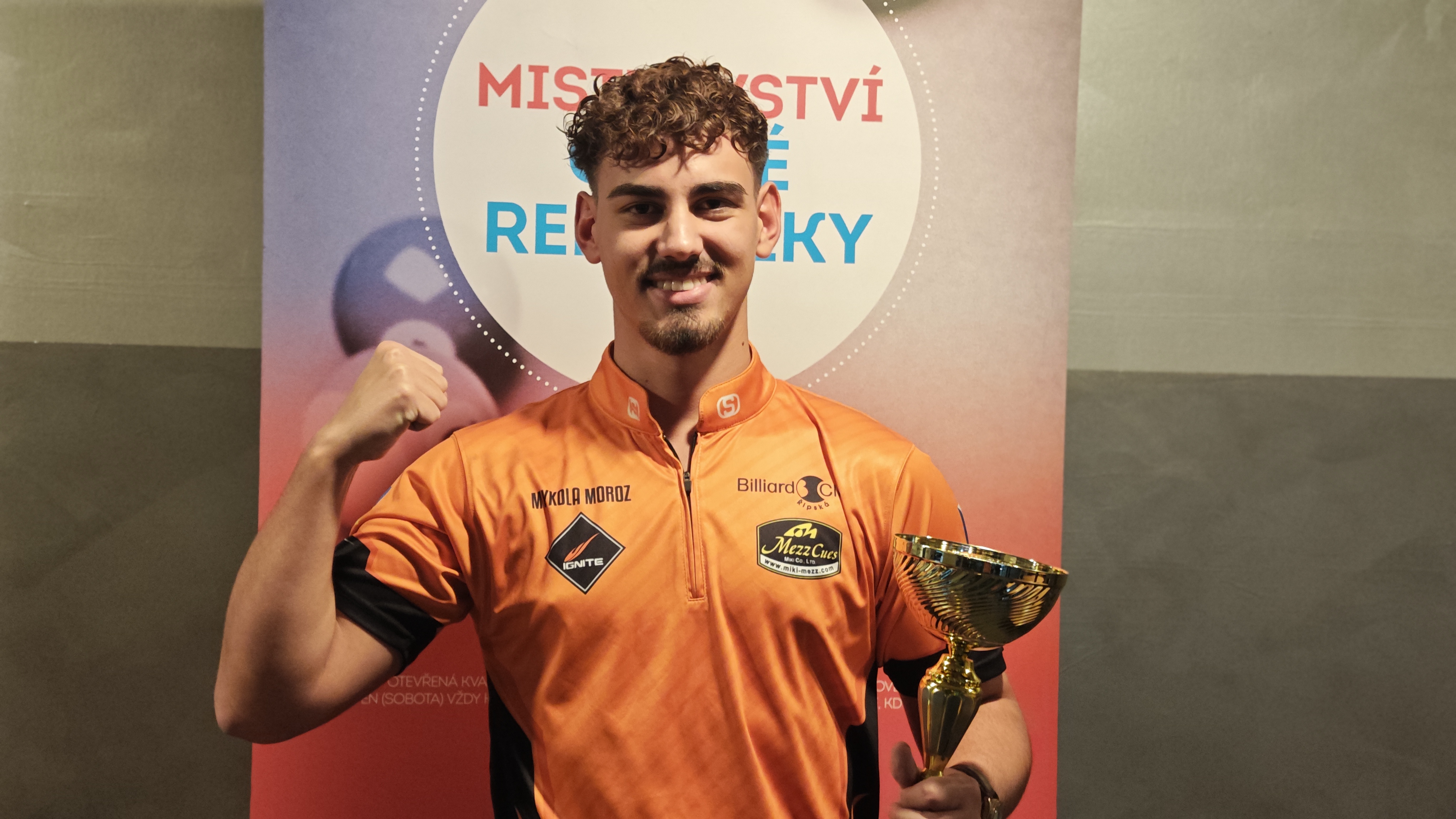 Mistrem republiky v osmičce je M. Moroz