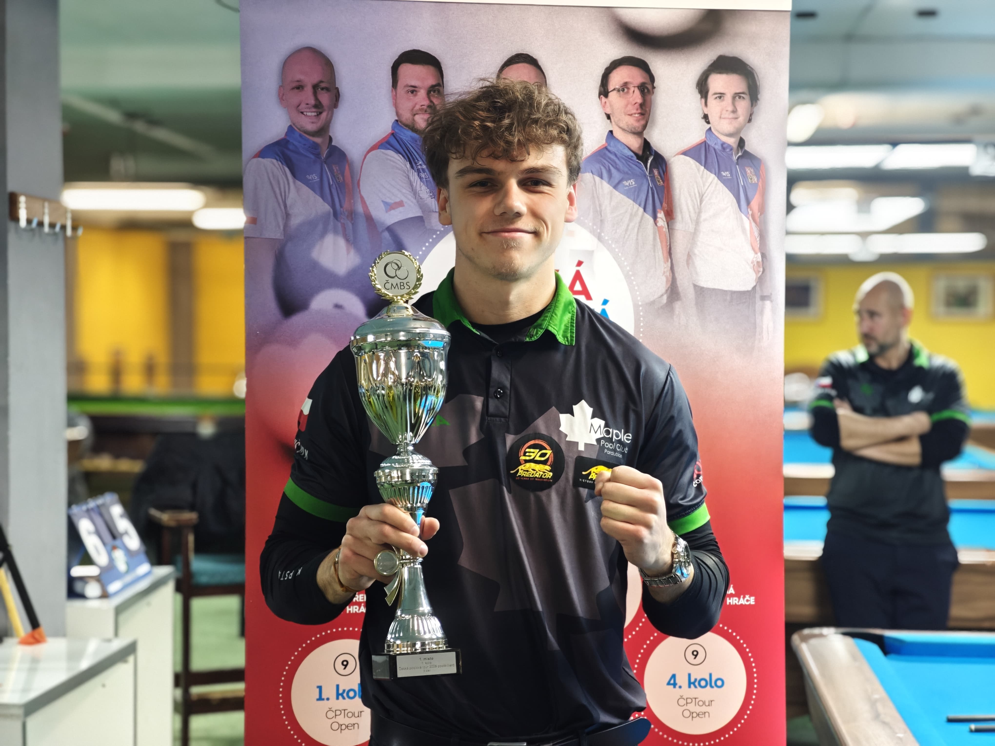 Matouš Vlk ovládl první kolo ČPTour 2026