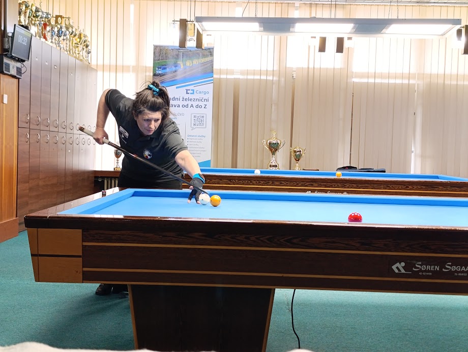 Irena Michálková popáté mistryní republiky v trojbandu